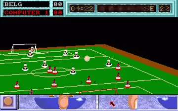 Subbuteo - The Computer Game screen shot game playing